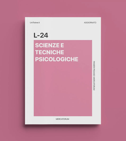 Paniere aggiornato Progettazione e valutazone dell'e-learning L-24, Mercatorum