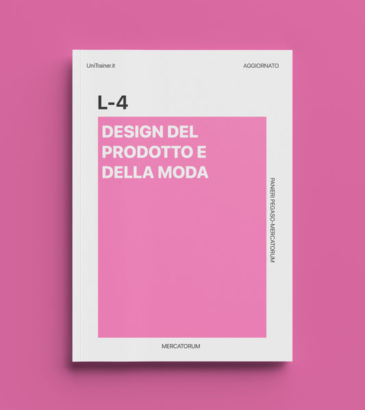 Paniere aggiornato Design della moda L-4, Mercatorum