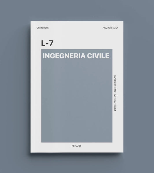 Paniere aggiornato Geografia fisica e geomorfologia L-7 _ Ingegneria Civile, Pegaso