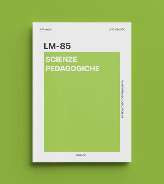 Paniere aggiornato Storia contemporanea LM-85, Pegaso