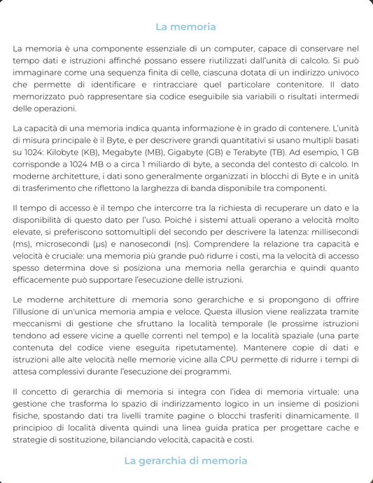 Riassunto di Prova di abilita' informatica - 0901306INF
