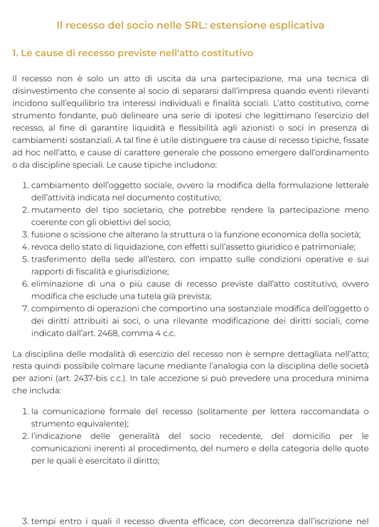 Riassunto di Diritto di impresa e gestione della crisi - 0612412IUS04