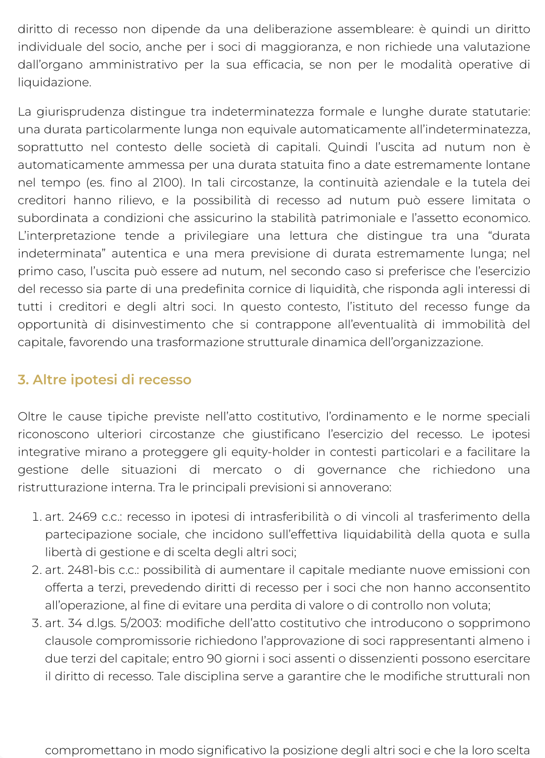 Riassunto di Diritto di impresa e gestione della crisi - 0612412IUS04