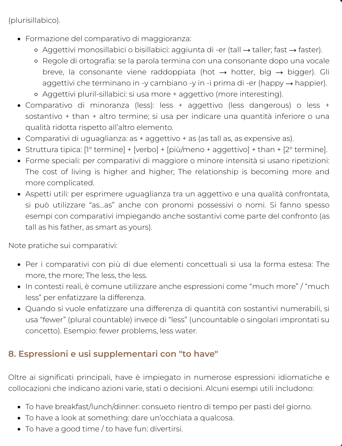 Riassunto di Business english