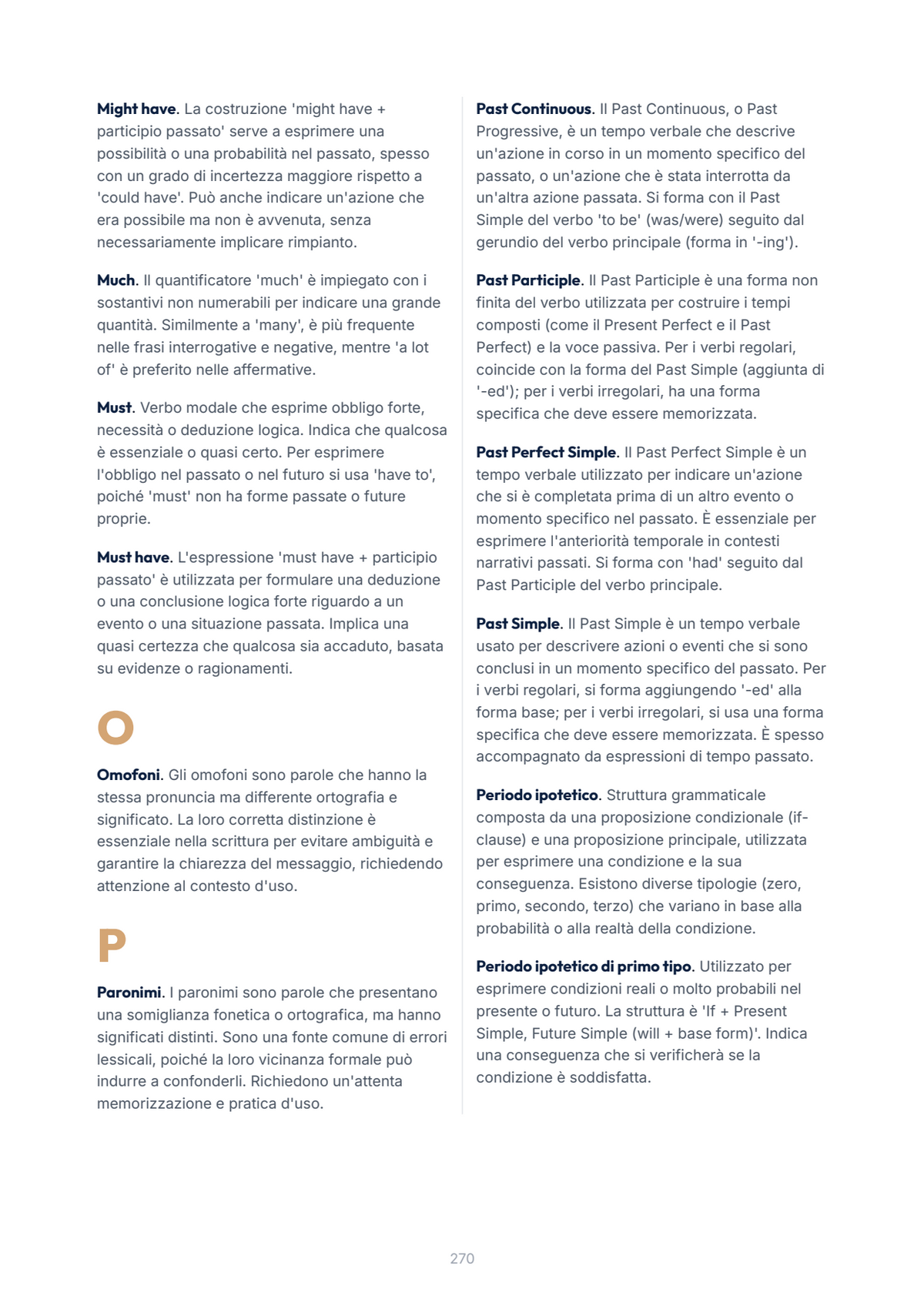 Lèssico · anteprima 10/10 — Glossario — Lingua inglese (ed. 3.0)