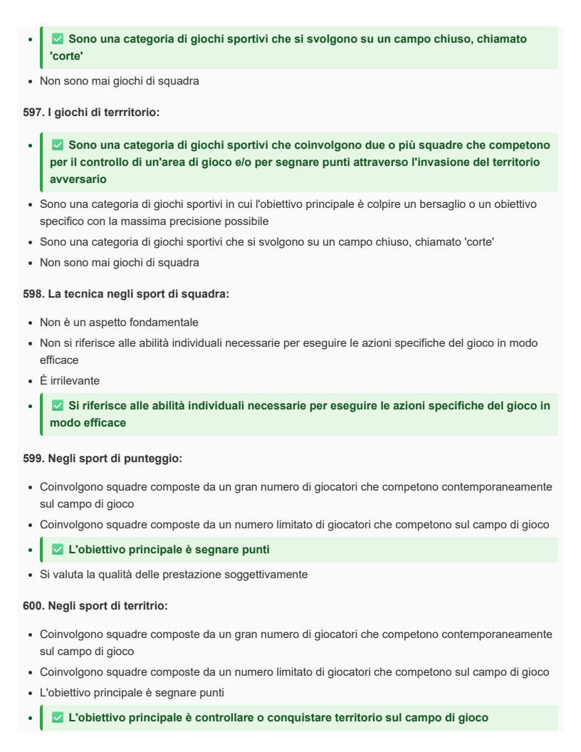 Metodi ed organizzazione delle attività ludico'sportive