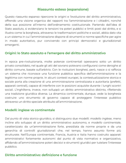 Riassunto di Diritto amministrativo sportivo
