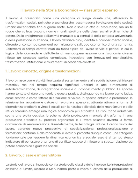 Riassunto di Dinamiche ed evoluzione delle politiche del lavoro - 0612206SECSP12I