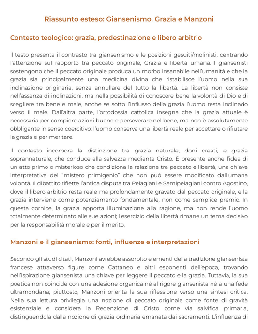 Riassunto di Letteratura italiana 2