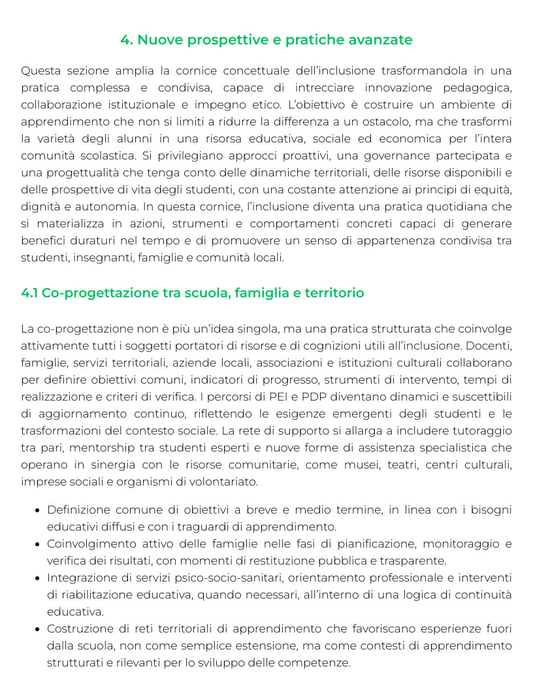 Riassunto di Didattica speciale — Pegaso