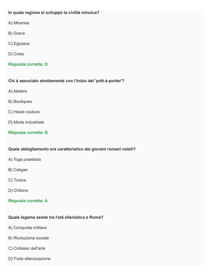 Storia della moda
