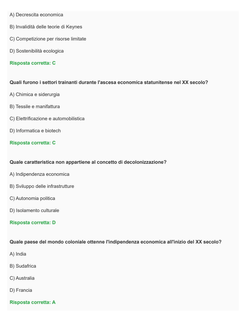 Storia della globalizzazione e dei mercati internazionali - MA1757