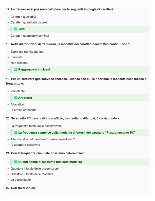 Statistica per economia e impresa