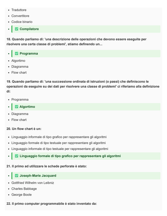 Strumenti informatici per lo sport - MA1639