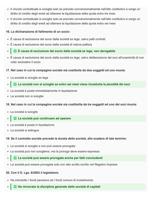 Diritto Commerciale delle imprese digitali