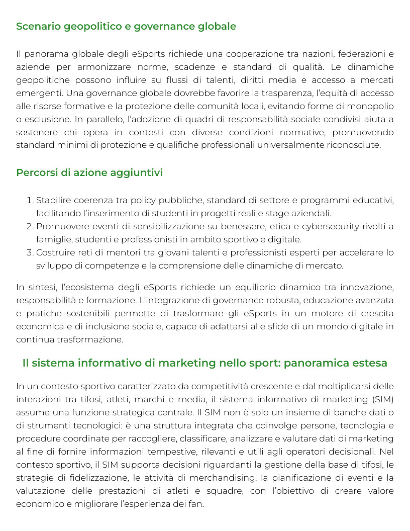 Riassunto di Economia e gestione delle imprese sportive