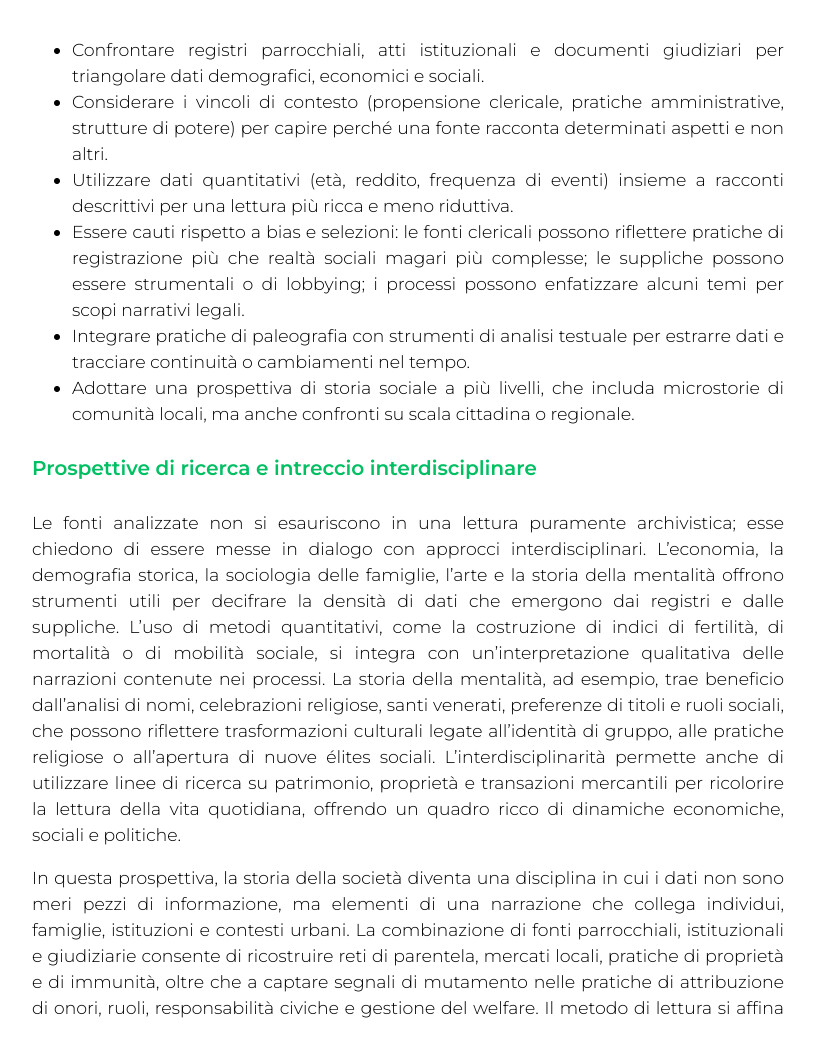 Riassunto di Storia moderna