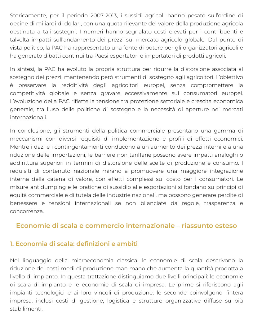 Riassunto di Economia internazionale - 0612406SECSP01