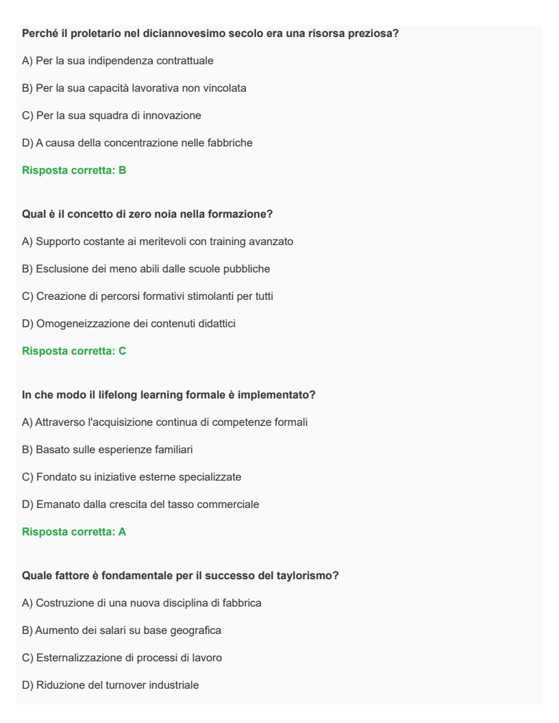 Dinamiche ed evoluzione delle politiche del lavoro