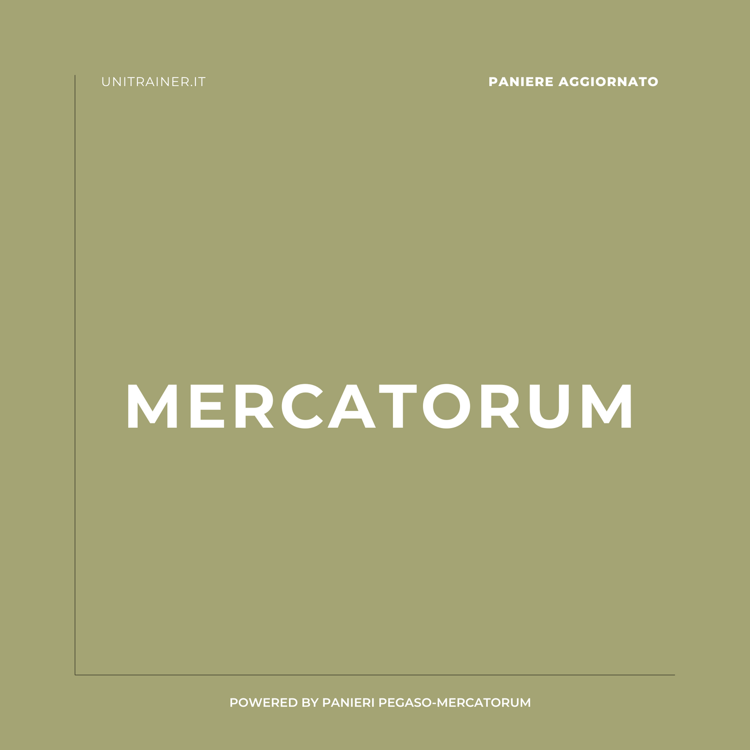 Panieri e Riassunti Università Telematica Mercatorum – UniTrainer.it