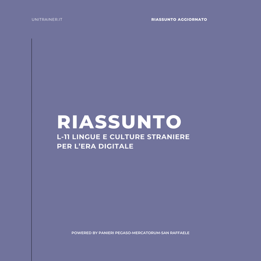 Riassunto di Informatica per Studi Umanistici - 0112503INF01