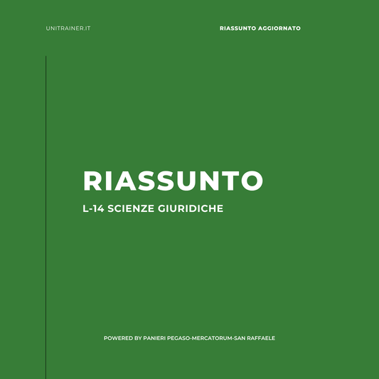 Riassunto di Diritto privato