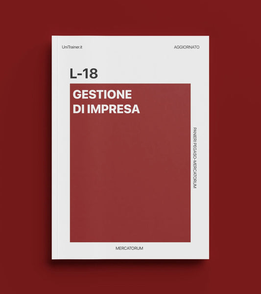Paniere aggiornato Diritto Privato L-18, Mercatorum