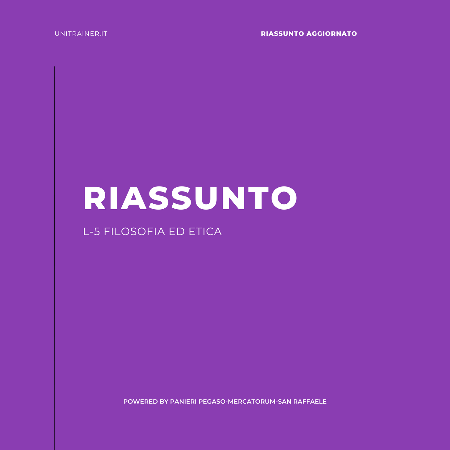Riassunto di Etica delle professioni - 0052109MFIL03