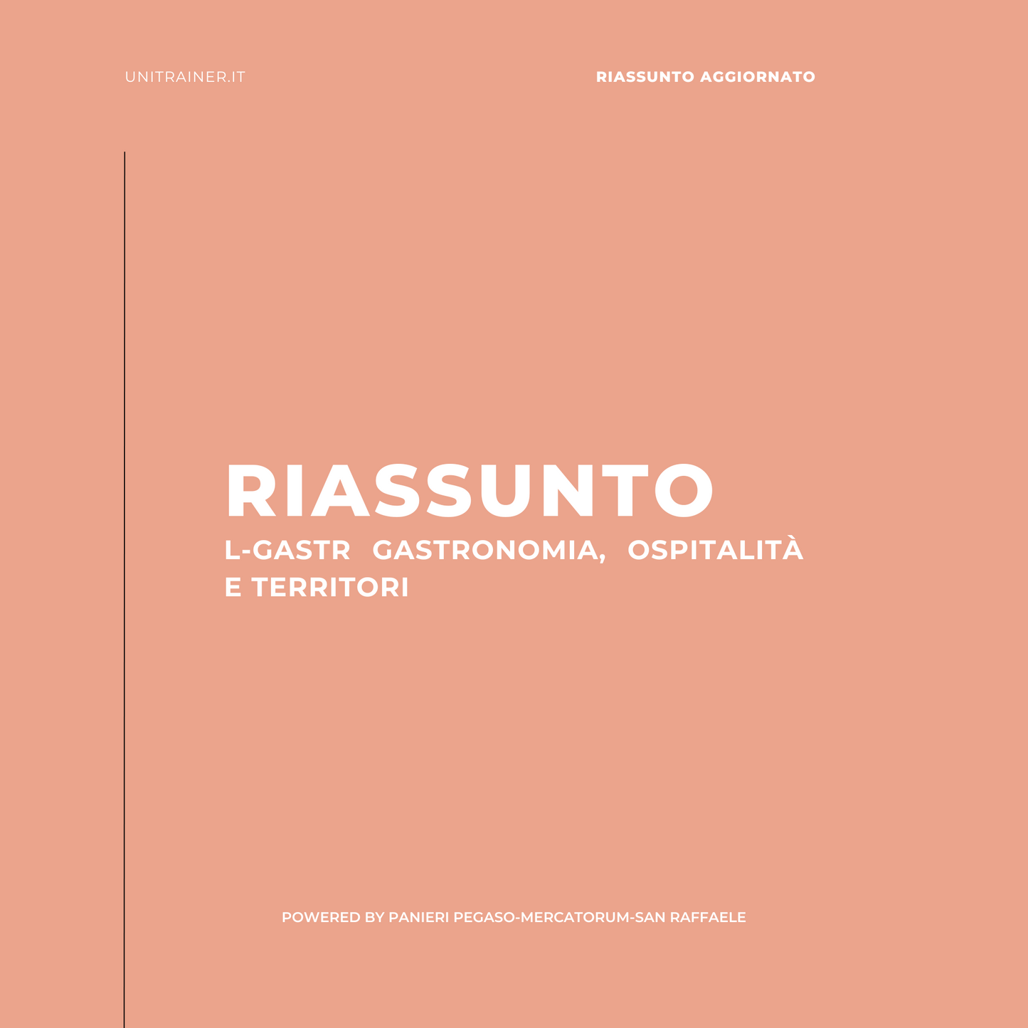 Riassunto di Statistica applicata