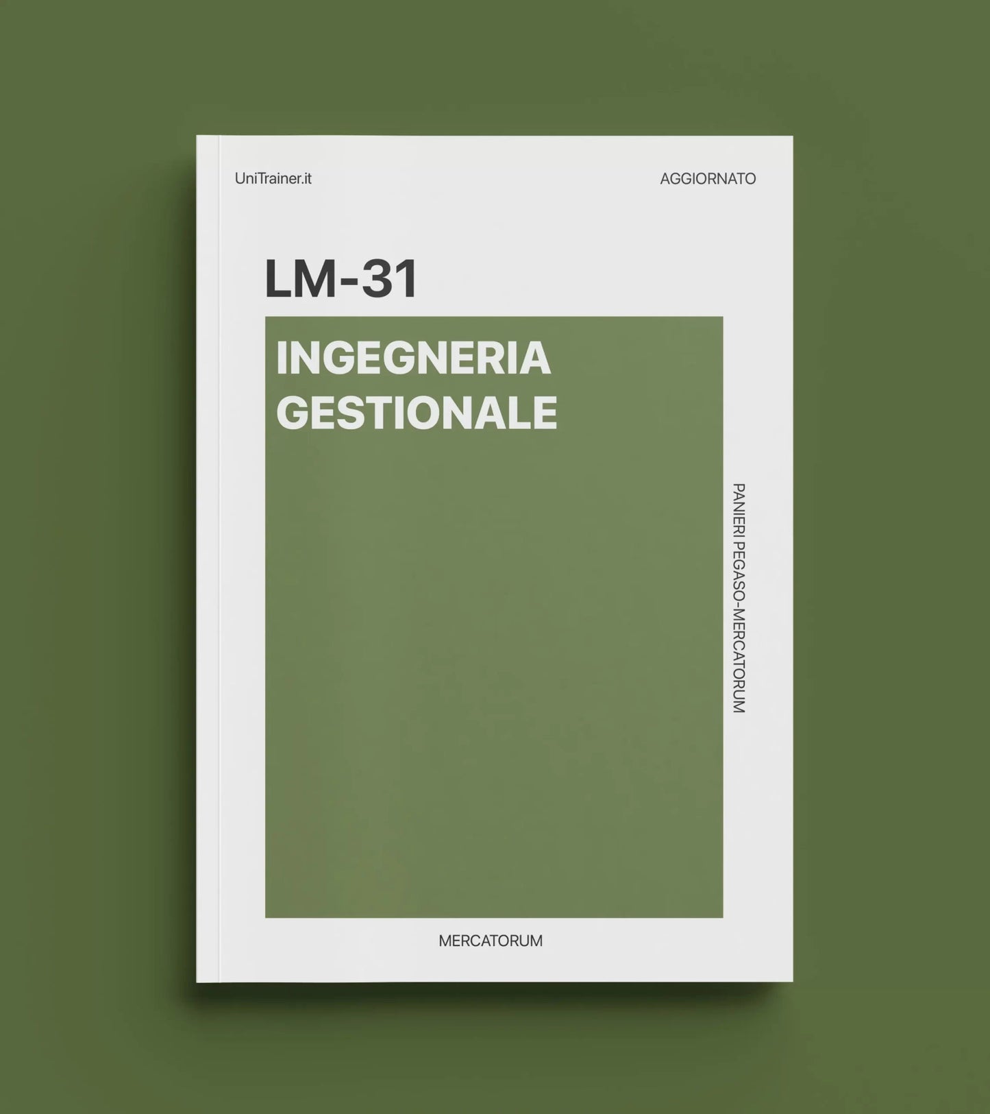 Paniere aggiornato per LM-31 - Sistemi ICT distribuiti - Pegaso e Mercatorum