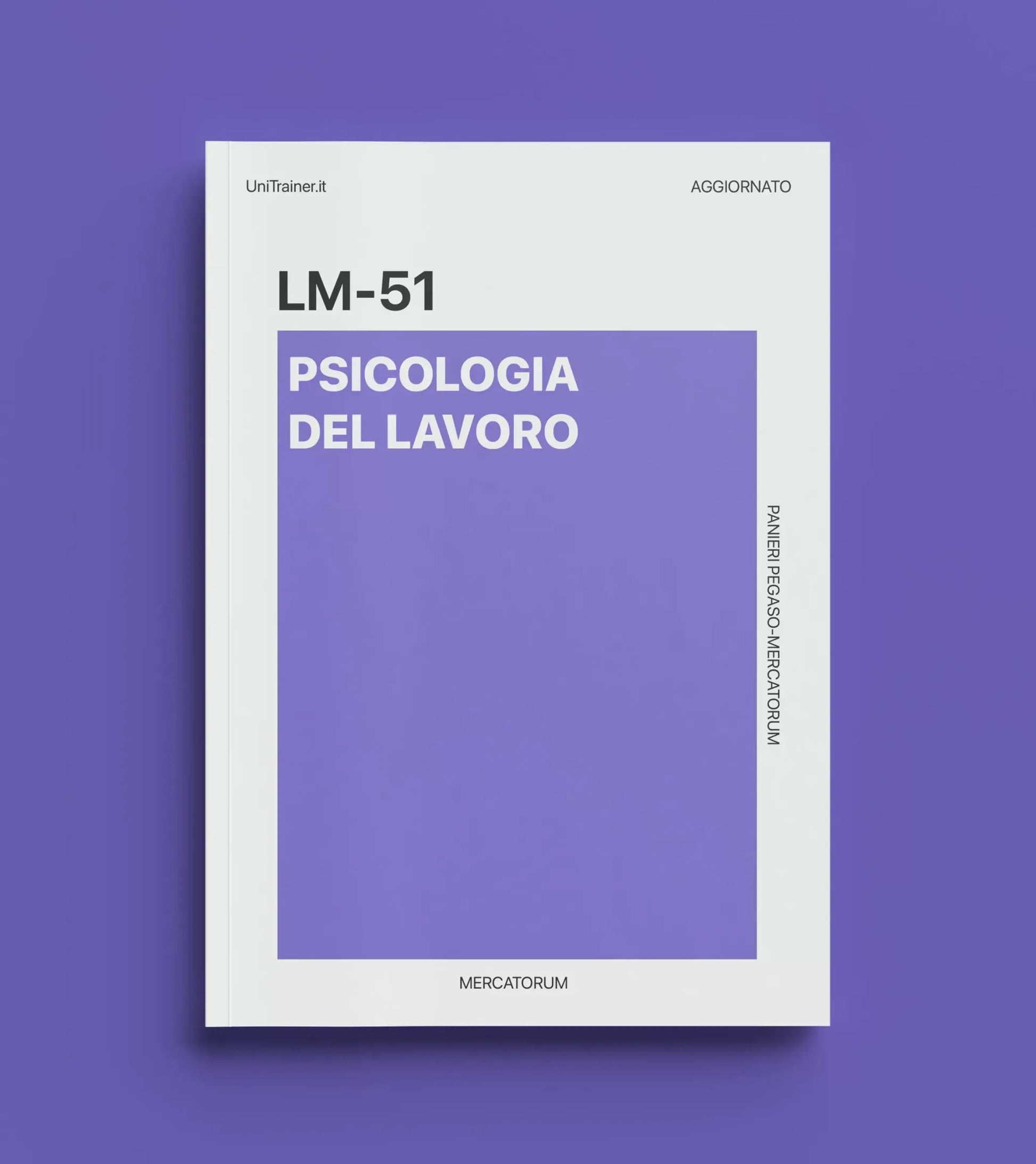 Paniere aggiornato Sociologia Generale LM-51, Mercatorum