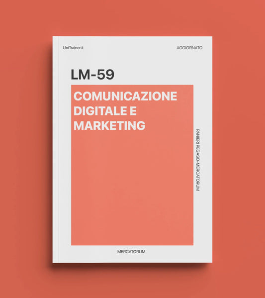 Paniere aggiornato Cambiamento sociale e media digitali LM-59, Mercatorum