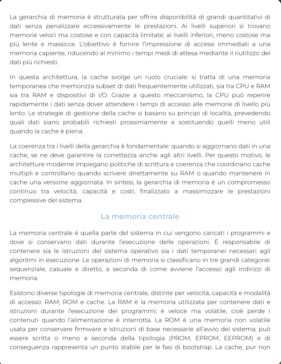 Riassunto di Prova di abilita' informatica — Pegaso