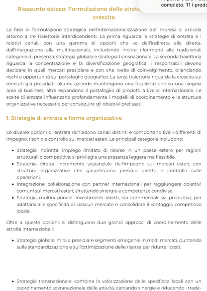 Riassunto di Sistemi di reporting, programmazione e controllo - 0612412SECSP07III