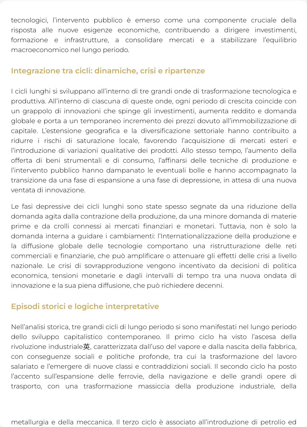 Riasssunto di Storia della globalizzazione e dei mercati internazionali - 0612206SECSP12