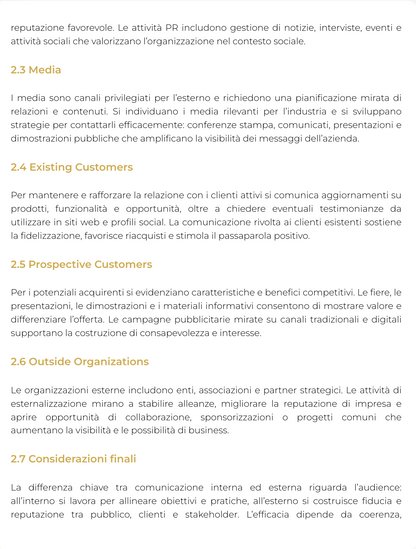 Riassunto di Lingua inglese - 0611306ING