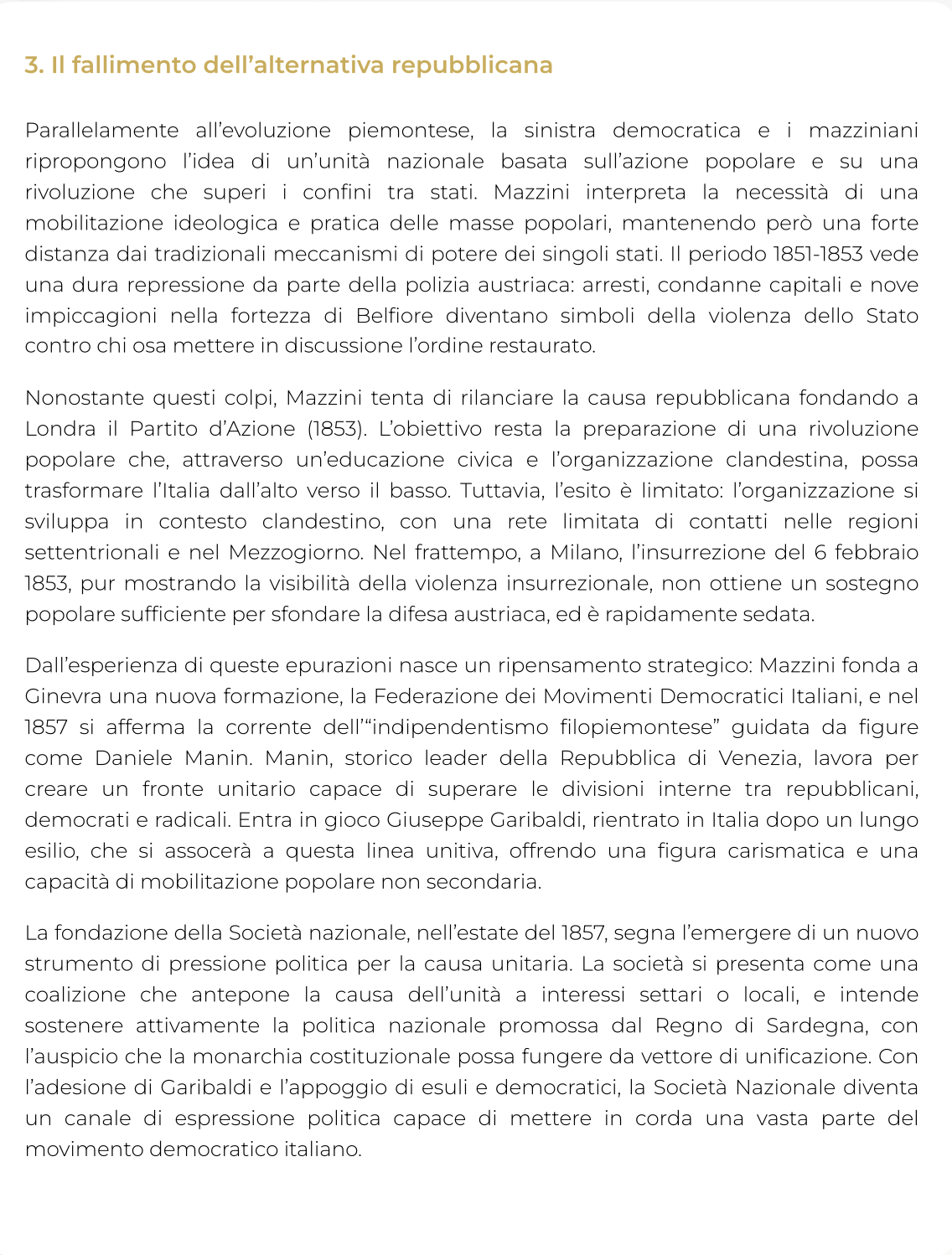 Riassunto di Storia contemporanea - 0392112MSTO04