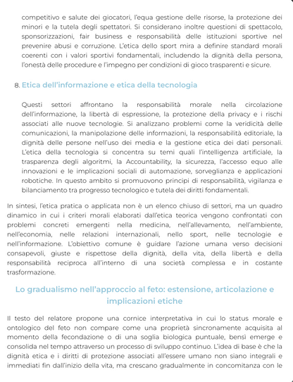 Riassunto di Etica delle relazioni