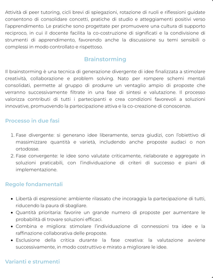 Riassunto Didattica generale e dell'inclusione