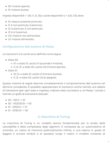 Riassunto di Idoneità informatica