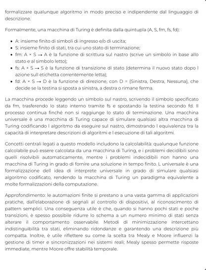 Riassunto di Idoneità informatica