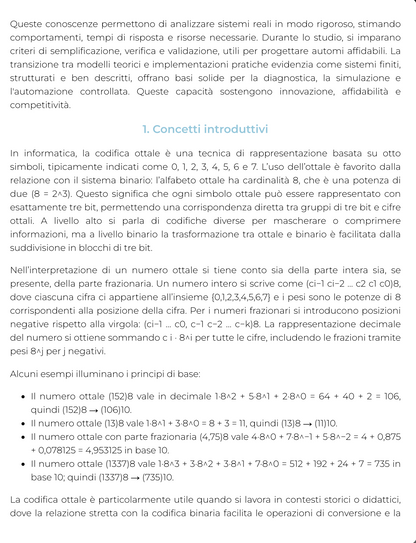 Riassunto di Idoneità informatica