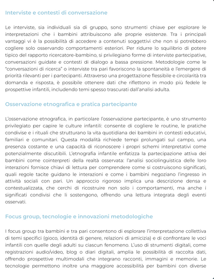 Riassunto di Sociologia dell'educazione e della prima infanzia — Pegaso
