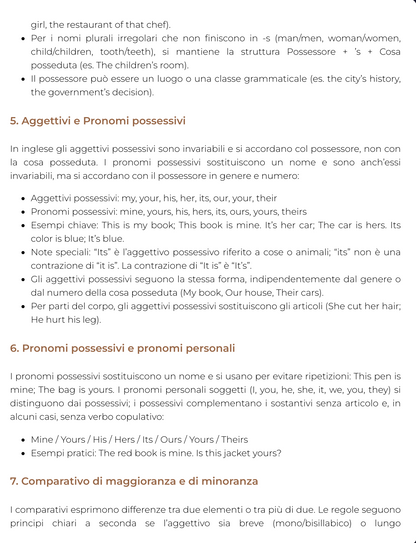 Riassunto di Business english