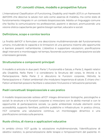 Riassunto di Didattica speciale