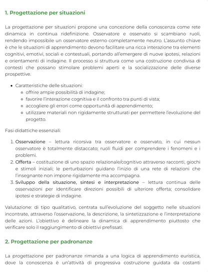 Riassunto di Didattica speciale