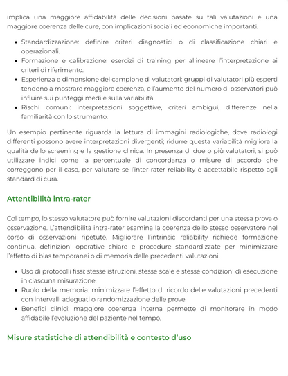 Riassunto di Statistica medica