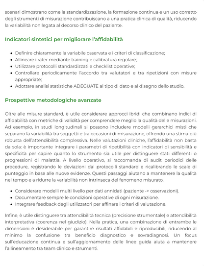 Riassunto di Statistica medica