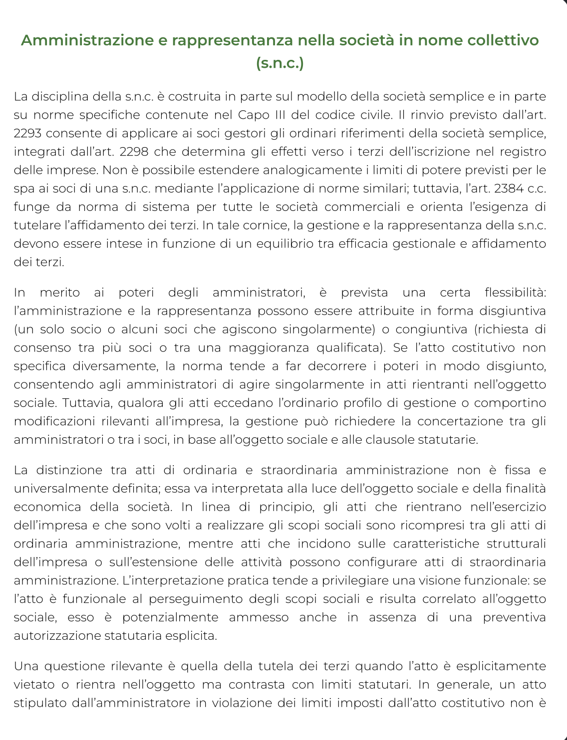 Riassunto di Diritto commerciale