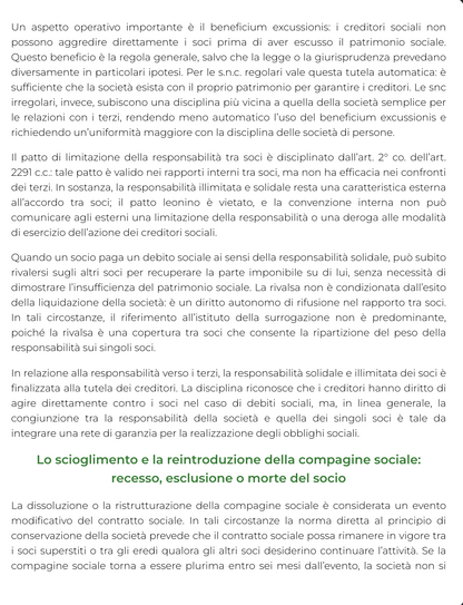 Riassunto di Diritto commerciale
